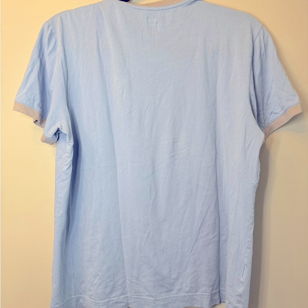 Lacoste Light Blue Short Sleeve‎ Tee - Picture 4 of 6